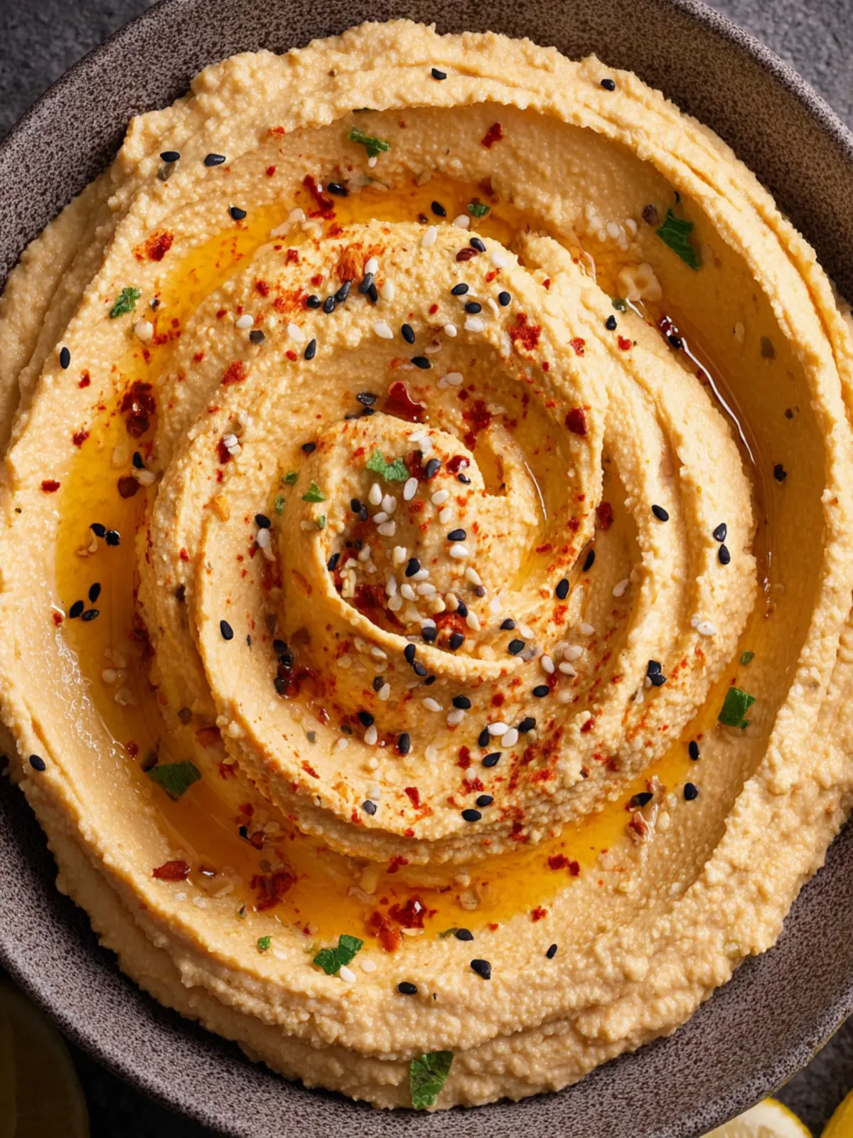 How to Make Creamy Homemade Hummus First Image