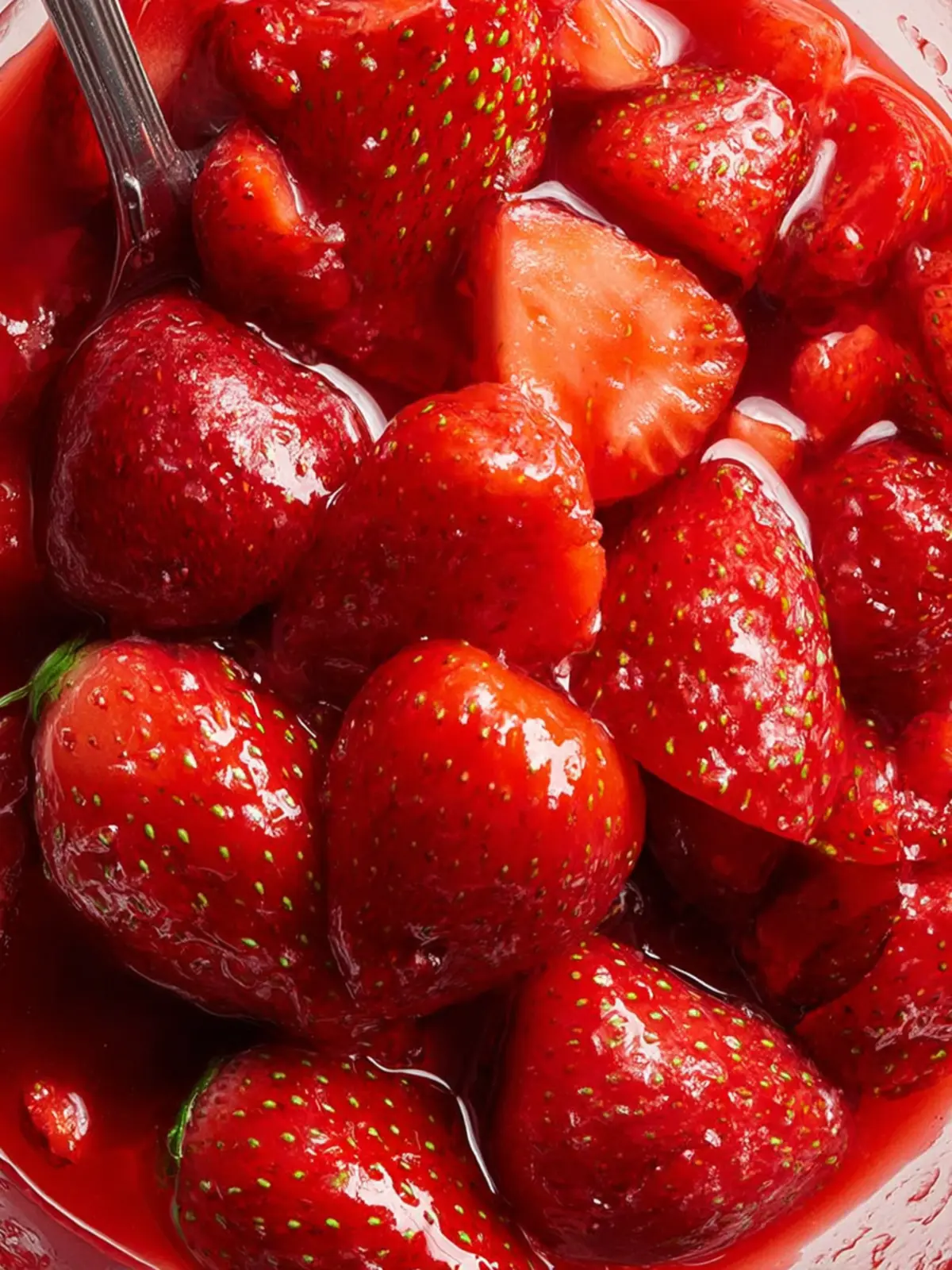 How to Make Macerated Strawberries {2 Ingredients} First Image