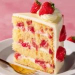 Keto Strawberry Cake First Image
