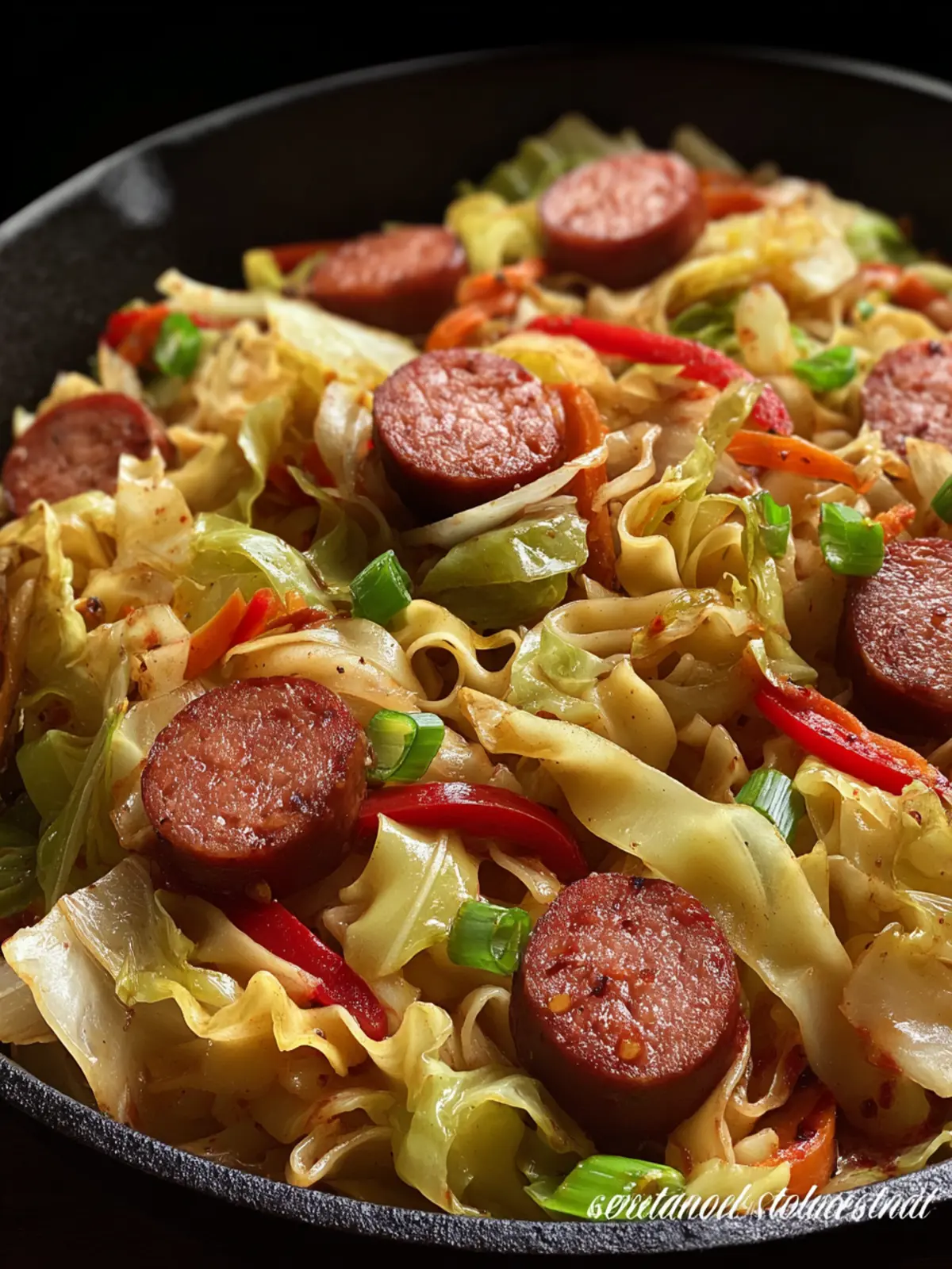 Sausage and Cabbage with Noodles: The Best Comfort Dish Ever