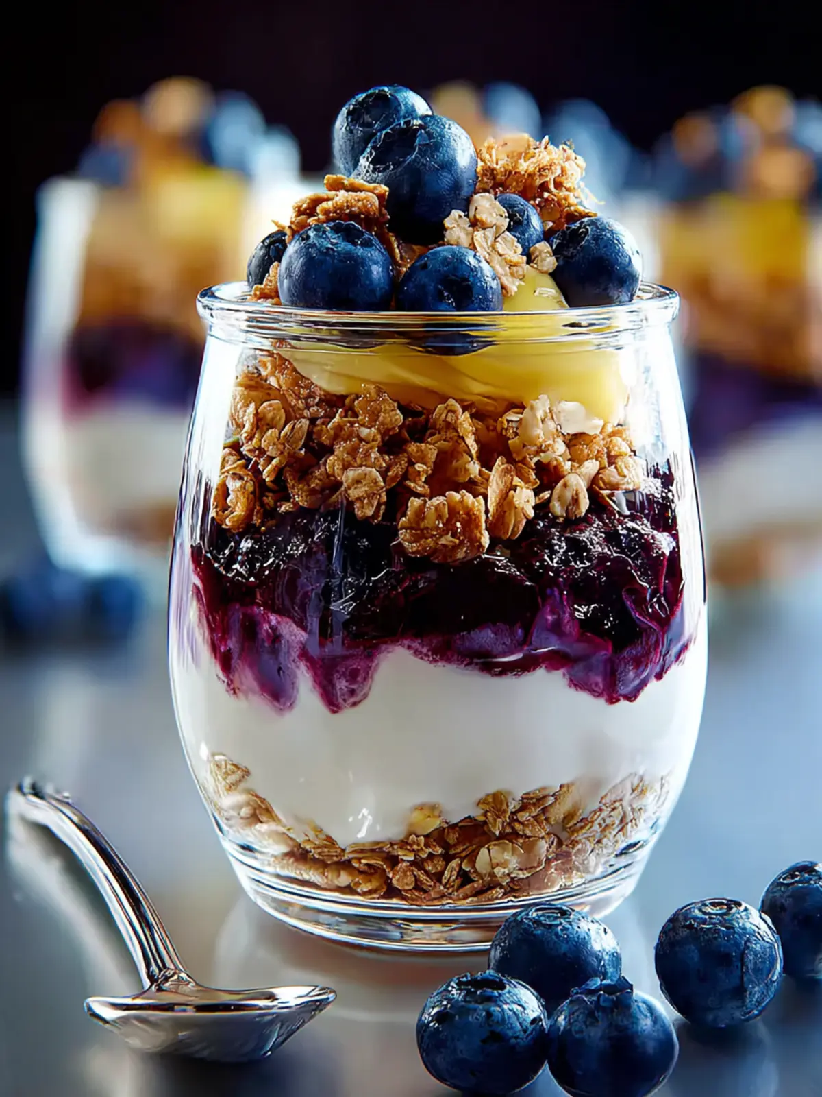 Blueberry Granola Parfait First Image