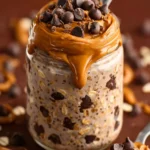 Chocolate Peanut Butter Overnight Oats First Image