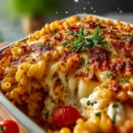 Cottage Cheese Pasta Bake First Image