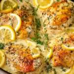 Easy Creamy Lemon Chicken First Image