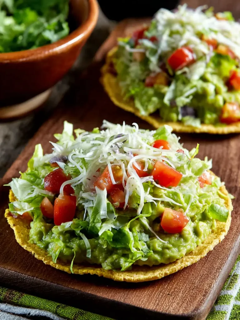 Easy Guacamole Tostadas (Low-Carb) First Image