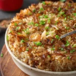 French Onion Rice Bake First Image
