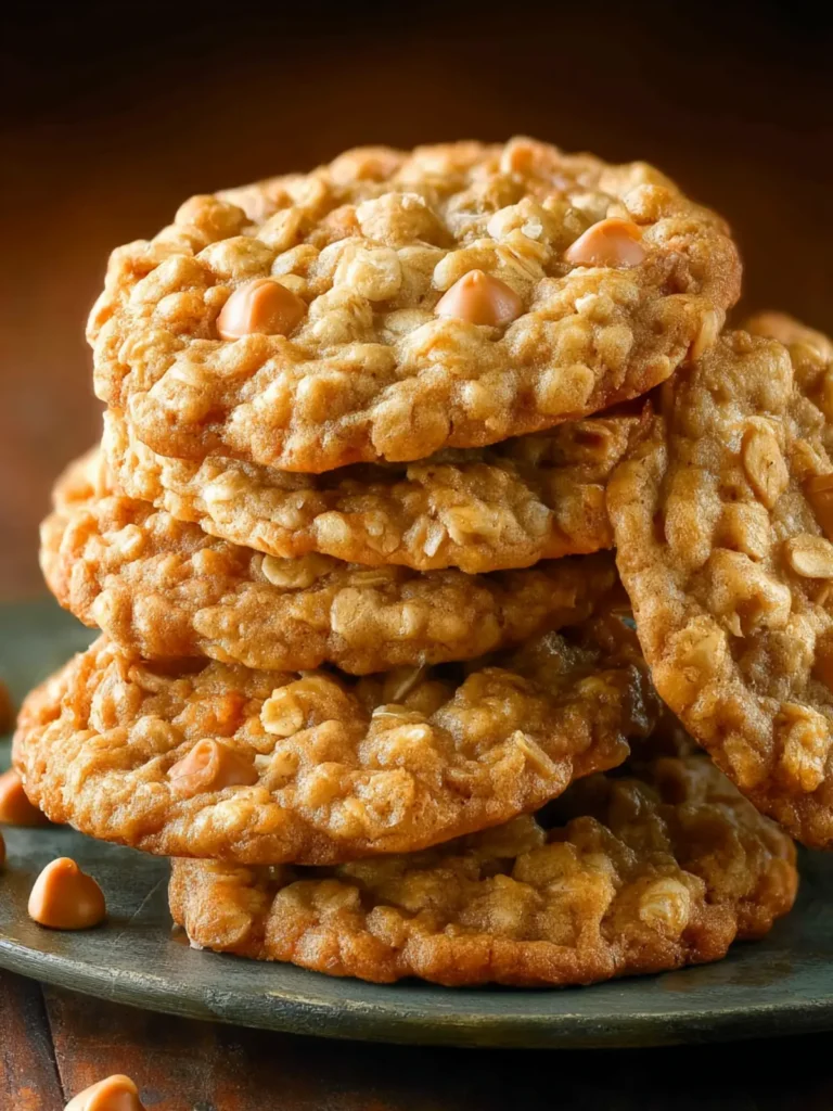 Old Fashioned Oatmeal Butterscotch Cookies First Image