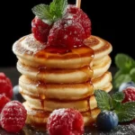 mini pancakes: Fluffy Bites of Joyful Brunch Bliss First Image