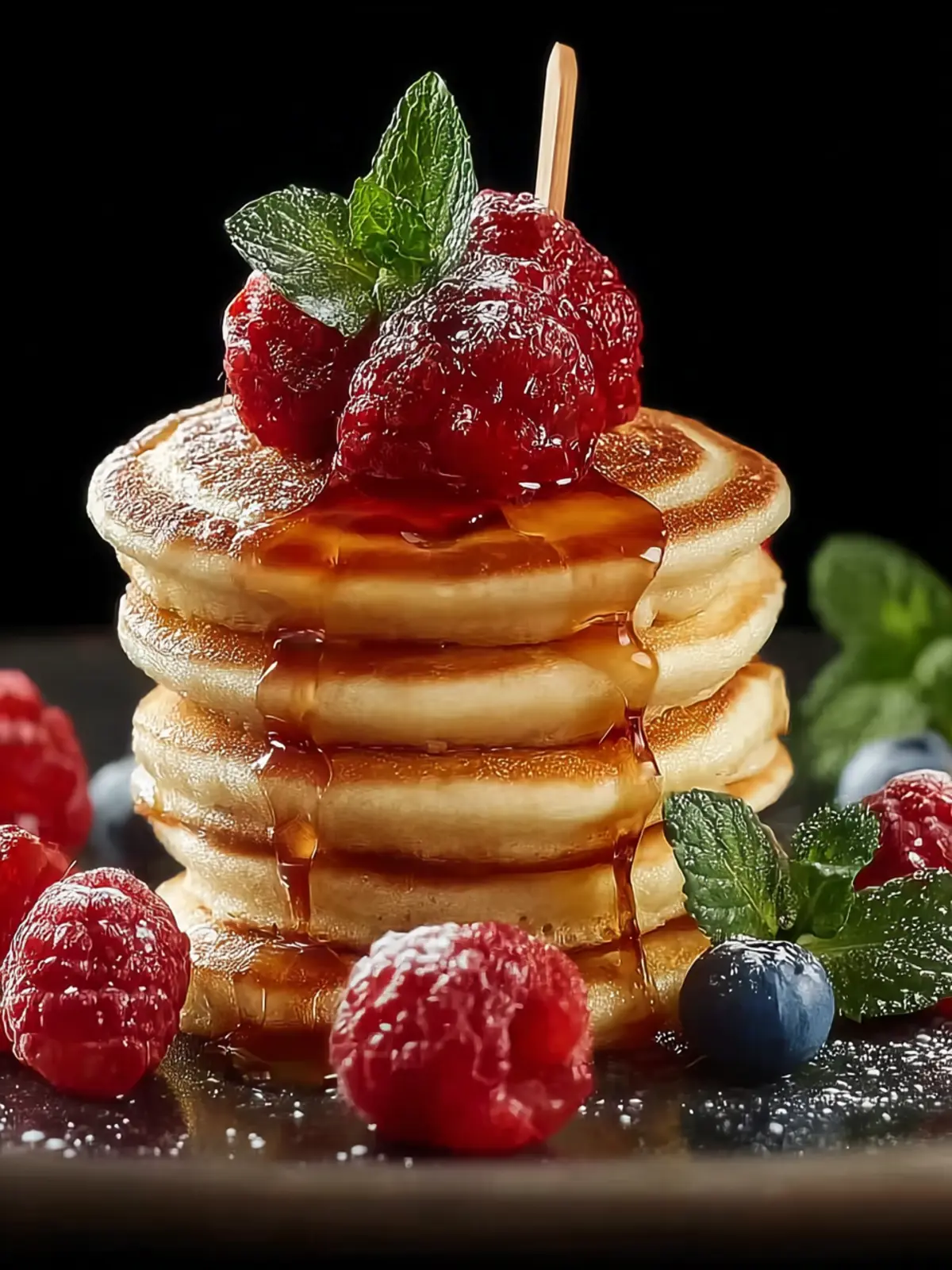 mini pancakes: Fluffy Bites of Joyful Brunch Bliss First Image