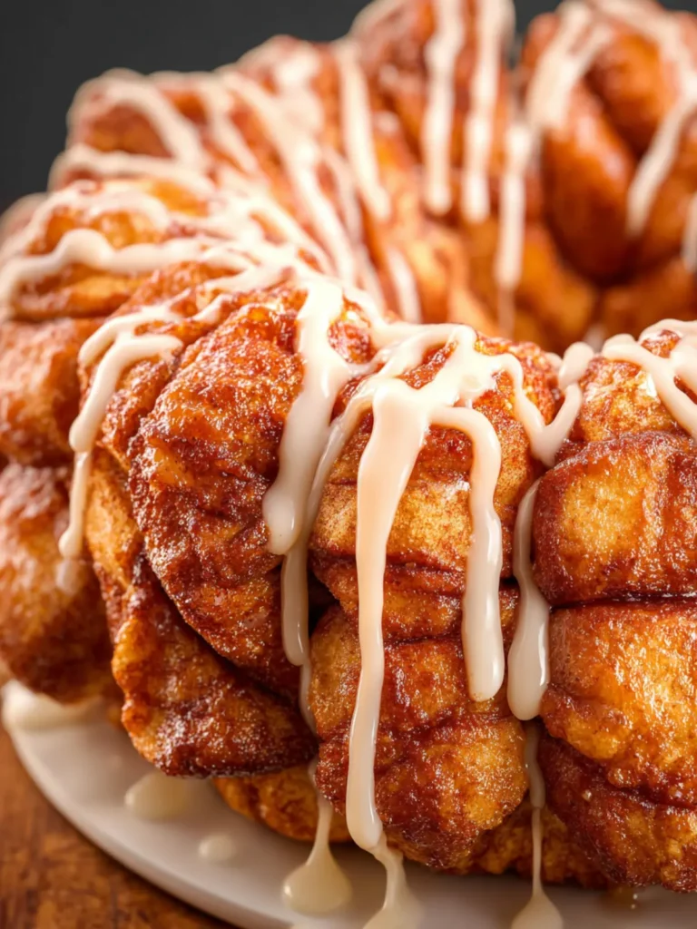 Cinnamon Roll Monkey Bread First Image
