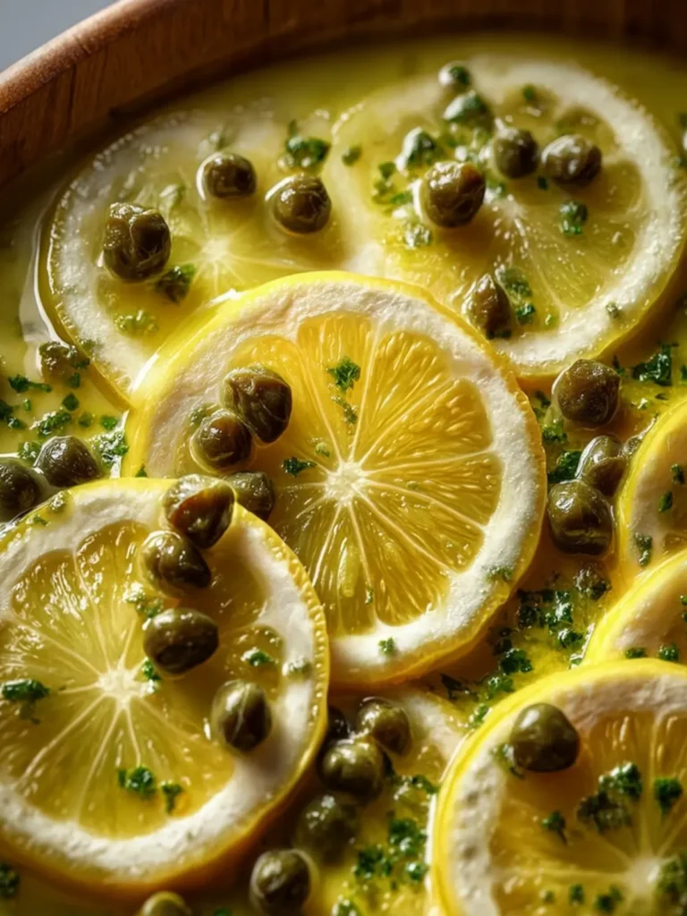 Lemon Caper Sauce First Image