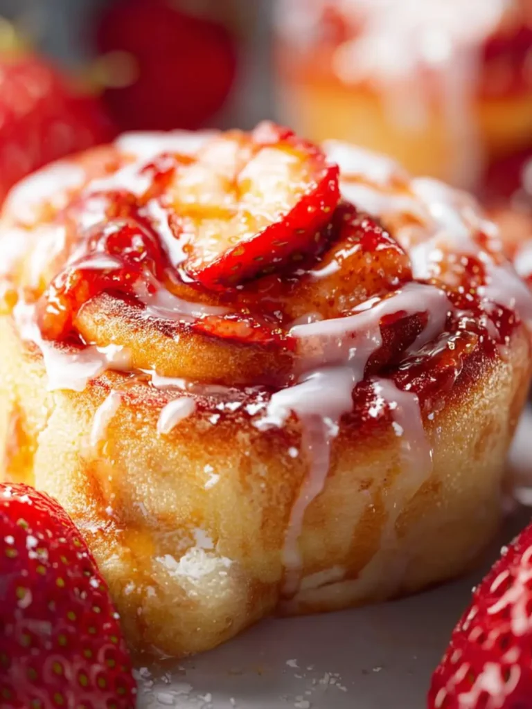 Strawberry Sweet Rolls First Image