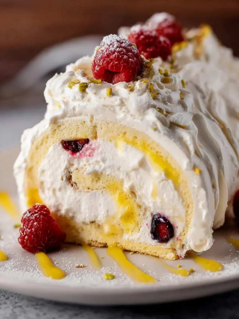 meringue roulade First Image