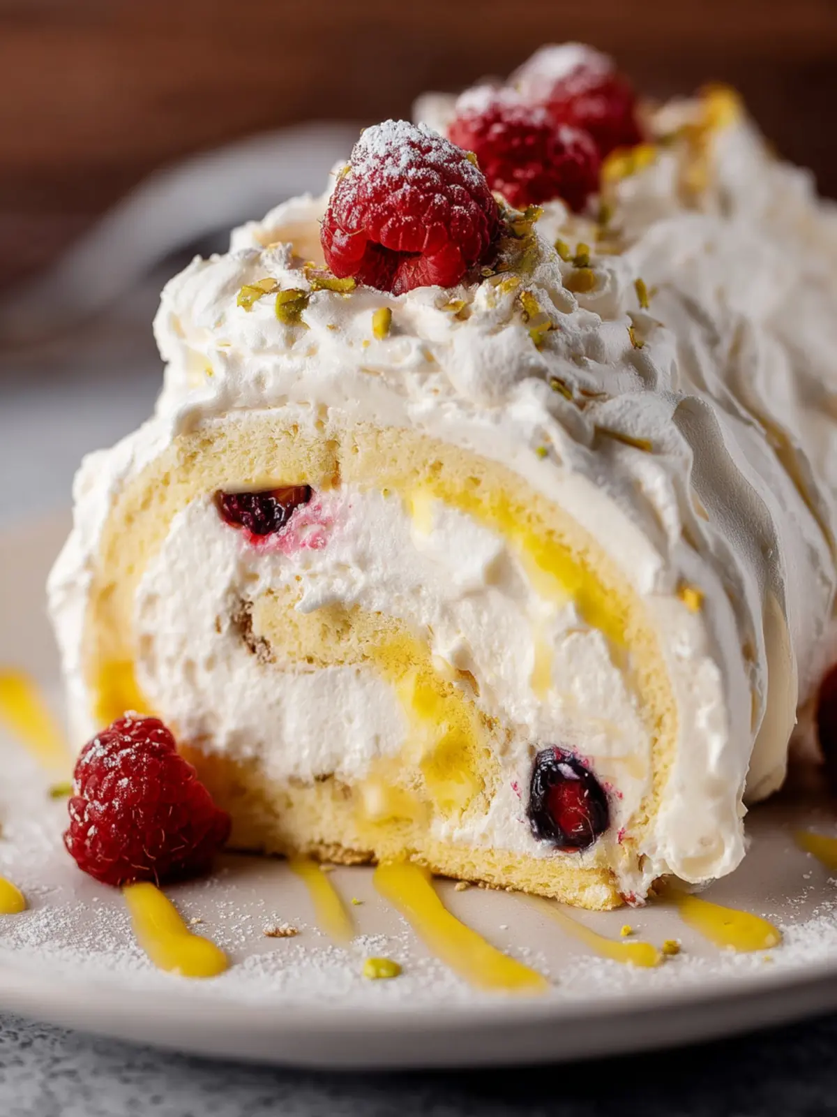 Meringue Roulade: Irresistibly Light and Deliciously Sweet