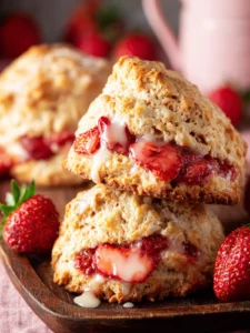 strawberry buttermilk scones First Image